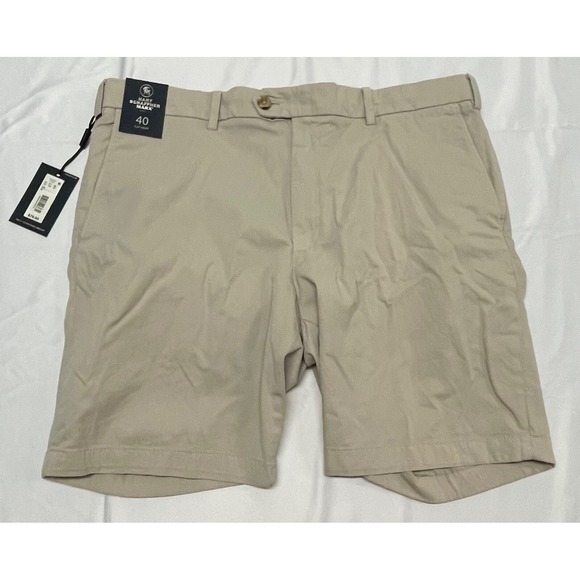 HART SCHAFFNER MARK FLAT FRONT STONE SHORTS MENS SIZE 40 - Picture 4 of 11